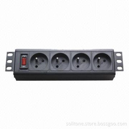 Euro Plug Socket 4-Way PDU